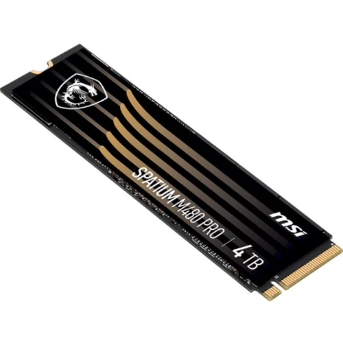 MSI Spatium M480 Pro 4 TB (S78-440R050-P83): Обсяг 4 ТБ