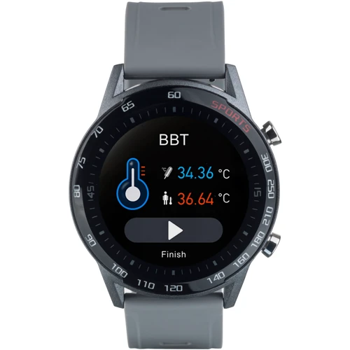 Смарт-часы Globex Smart Watch Me2 Gray: Материал корпуса пластик