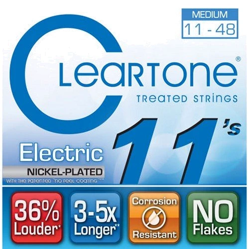 Струна для гитар Струны CLEARTONE 9411 ELECTRIC NICKEL-PLATED MEDIUM 11-48