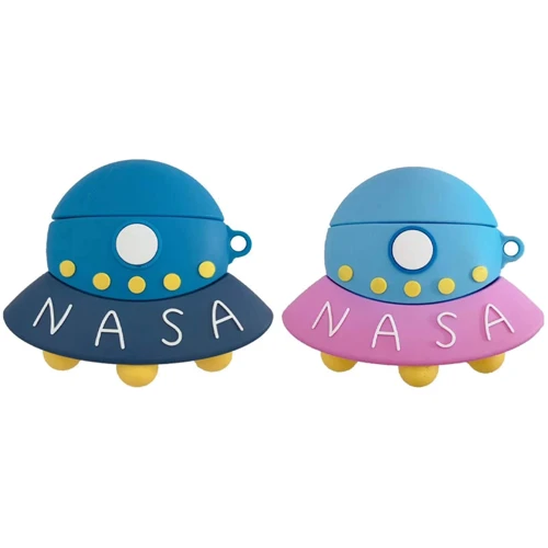 Чехол для наушников TPU Case Ufo Pink/Blue for Apple Airpods: Совместимость AirPods
