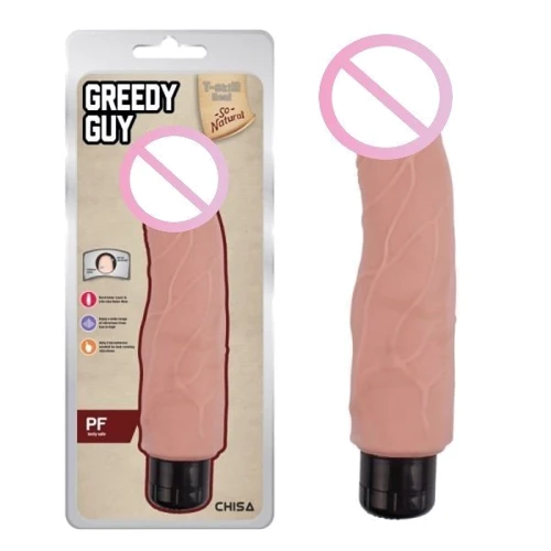 Вибромассажер CHISA Greedy Guy Flesh