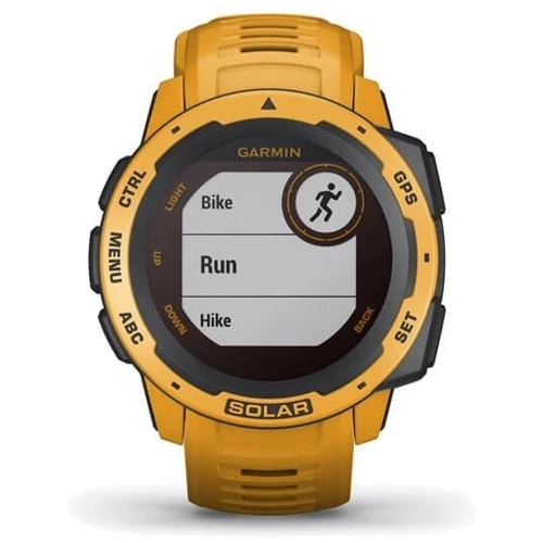 Смарт-часы Garmin Instinct Solar Sunburst (010-02293-09): Операционная система Проприетарная
