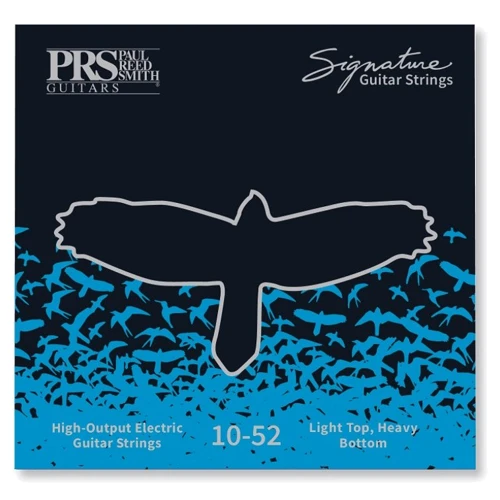 Струна для гитар Комплект струн PRS Signature Light Top/Heavy Bottom Guitar Strings 10-52