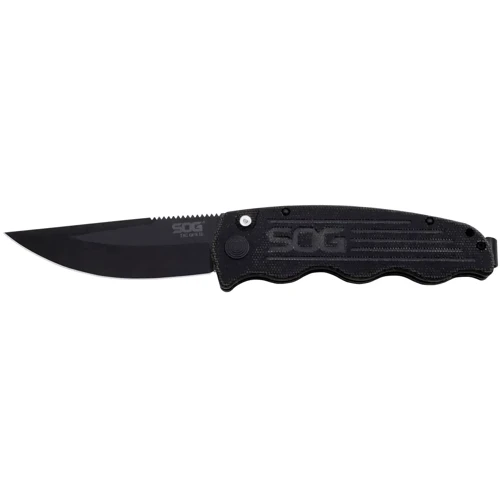 Нож SOG Tac Ops, Black Micarta ( SOG TO1011-BX)