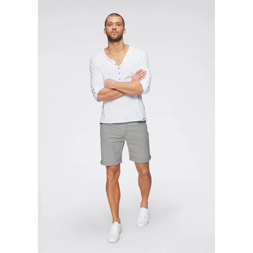 Шорти Jack & Jones 15536402 S сірі: Склад бавовна, Еластан