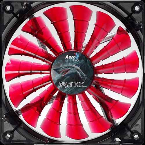 Кулер Aerocool Shark Fan Devil Red