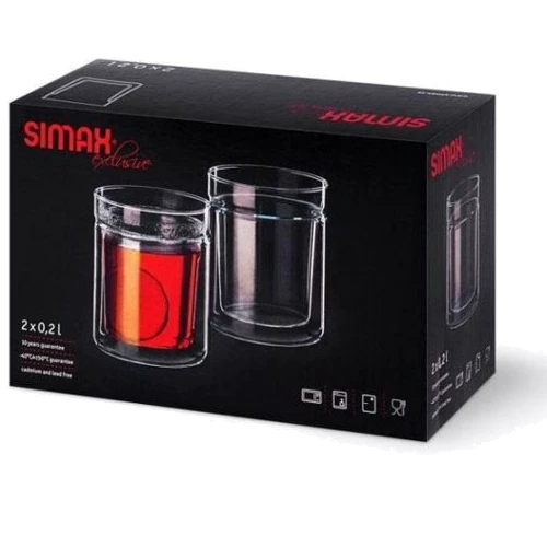 Simax 2 шт. Twin (2342/2): Обсяг склянки мл 200