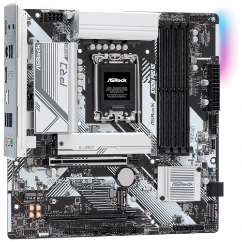 ASRock B760M PRO RS: Разъемы на плате USB 3.2 Gen 1, USB 2.0