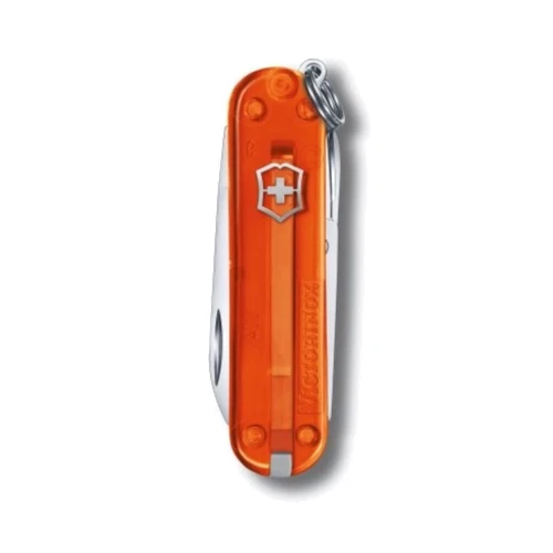 Мультитул Victorinox Classic SD Colors Fire Opal 58мм/7функцій/помаранчевий прозорий (0.6223.T82G): Тип мини-мультитул