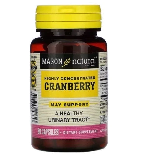

Mason Natural Cranberry Клюква высококонцентрированная 60 капсул