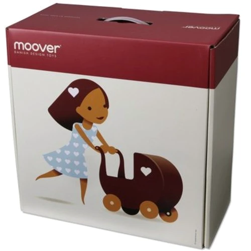 Коляска для ляльок Moover Dolls Pram Natural (110-DPN-788885)