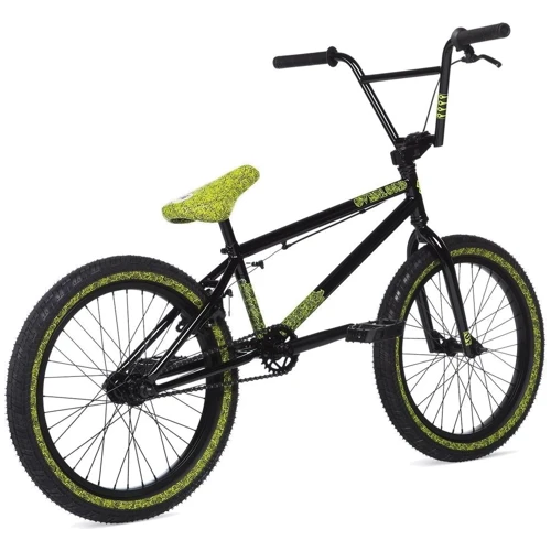 Велосипед 20" Stolen OVERLORD 2020 BLACK W/ REFLECTIVE YELLOW (SKD-96-32)