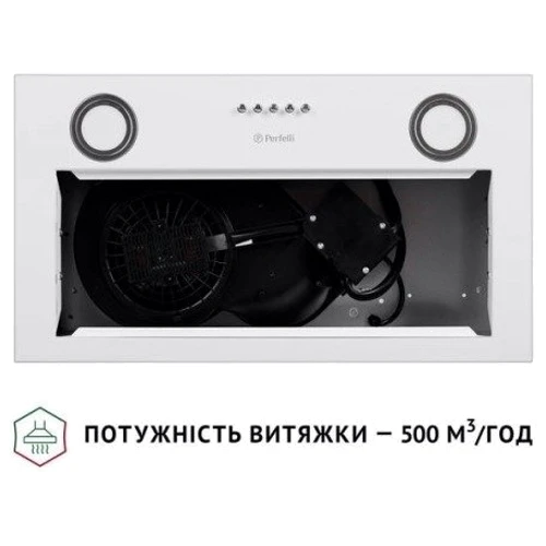Вытяжка Perfelli BI 5022 WH LED фото 5