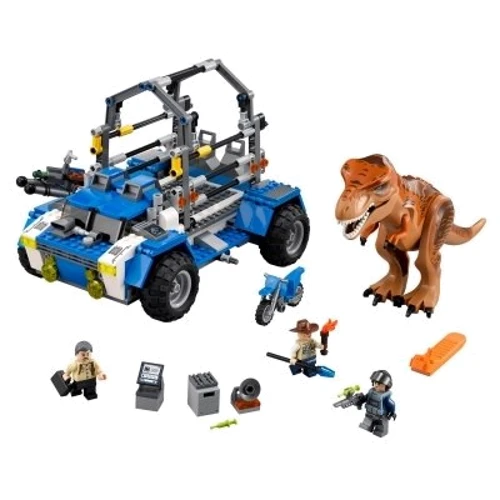 Конструктор LEGO Jurassic World Охотник на Тираннозавров (75918): Рекомендуемый возраст от 7 до 12 лет