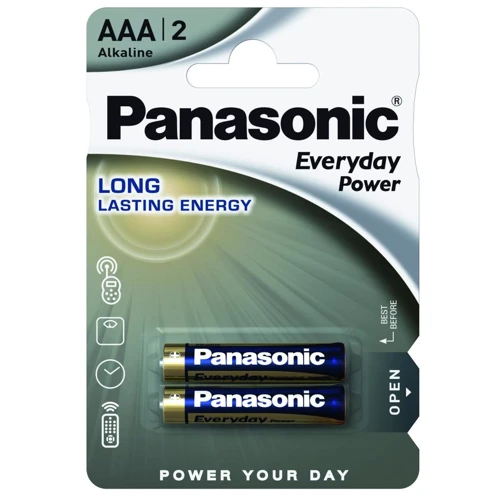 Panasonic AAA LR03 Everyday Power 2шт (LR03REE/2BR)