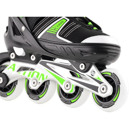 Роликовые коньки Action 2 в 1 Ronny/Green/37-40: Подшипник ABEC 5