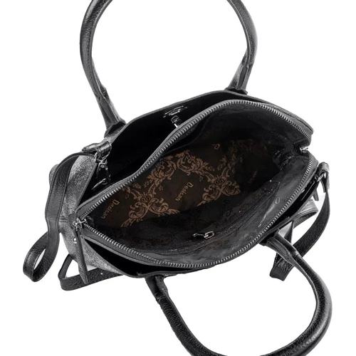 Женская сумка тоут Desisan серебристая (SHI590-669): Застежка Молния