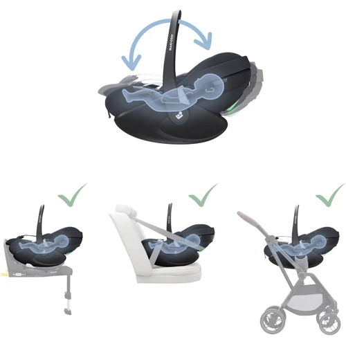 Автокрісло Maxi-Cosi Pebble 360 Pro2 Essential Graphite (8052750111) фото 19