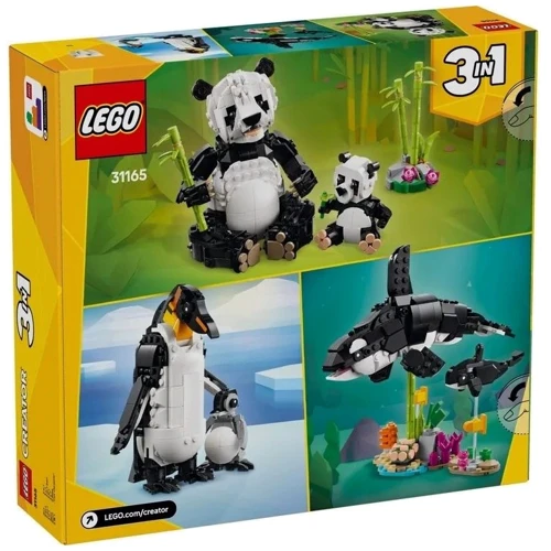 Конструктор LEGO Creator Дикие животные семейство панд 626 деталей (31165) фото 11