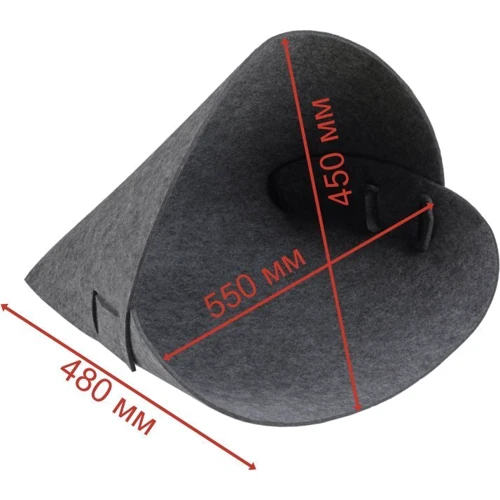 Лежак Red Point Shell с подушкой для котов серый 45x55x48 см ( АН.01.В.11.00.000) фото 9