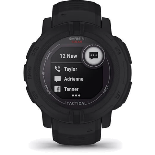 Смарт-годинник Garmin Instinct 2 Solar Tactical Edition Black (010-02627-03) фото 9