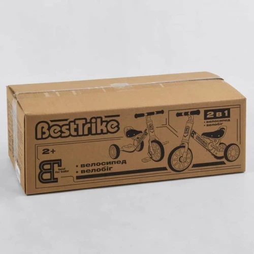 Детский велосипед BestTrike красный (15996): Тип 3х колесный велосипед