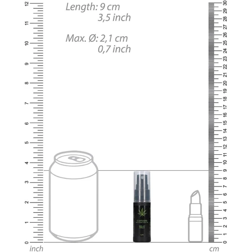 Спрей пролонгирующий Cannabis With Hemp Seed Oil - Delay Spray, 15 ml