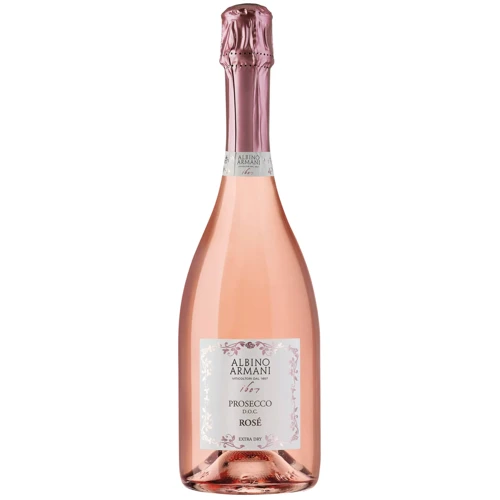 Игристое вино Albino Armani Prosecco Rose Millesimato DOC Extra Dry, розовое экстра-сухое, 11% 0.75л (MAR8022592145008)