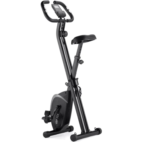 Велотренажер Gymtek FX800 магнитный складной с эспандерами серый (5907766669760)