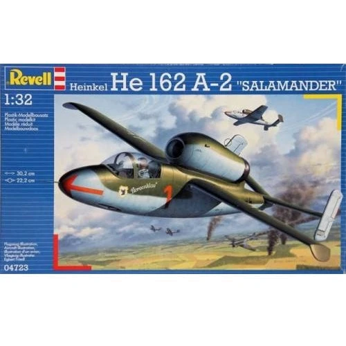 Истребитель Revell He 162 "Salamander" (RV04723)