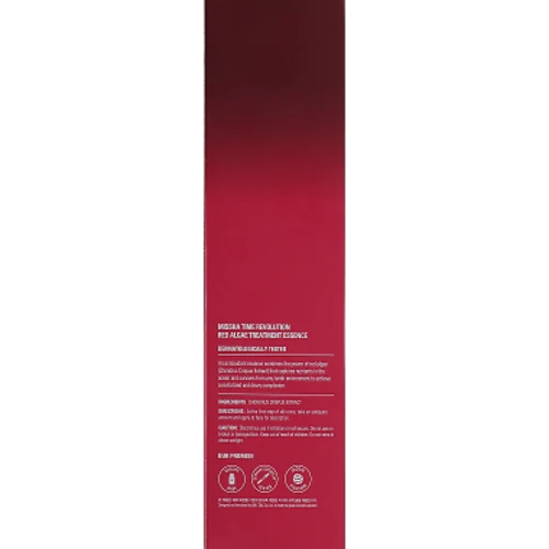Missha Time Revolution Red Algae Treatment Essence Эссенция для лица антивозврастная для оптимального pH-баланса 150 ml: Время применения Универсальный