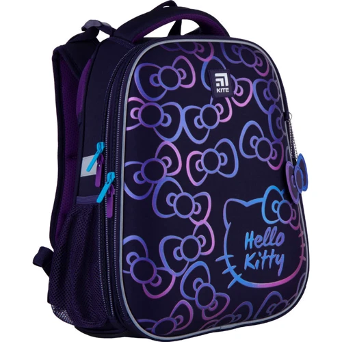 Рюкзак школьный каркасный Kite Education Hello Kitty HK21-531M: Спинка Ортопедическая (анатомическая)