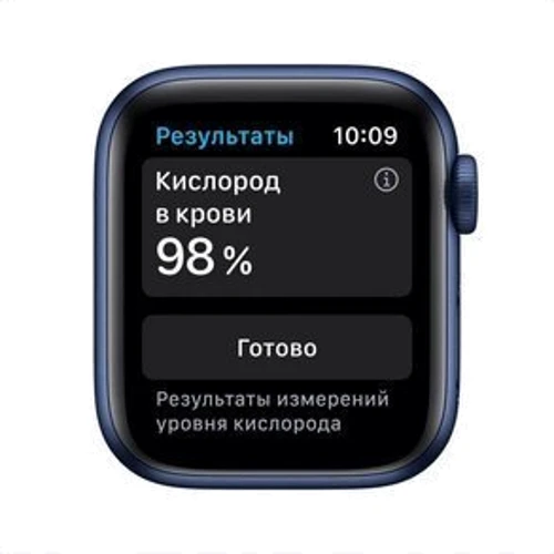 Apple Watch Series 6 GPS + Cellular 44mm Blue Aluminum Case Deep Navy Sport (M07J3) Approved фото 3