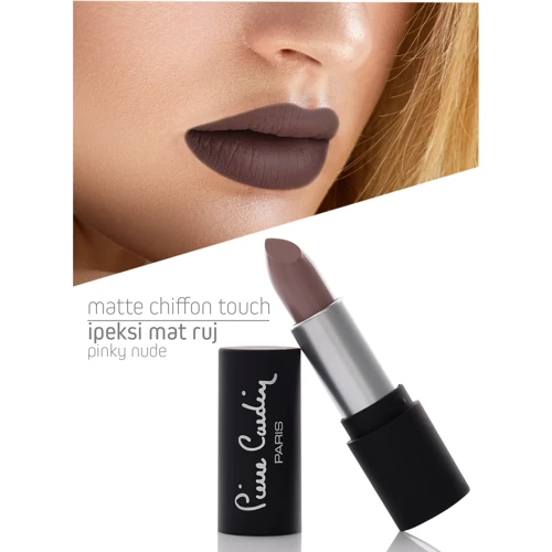 Pierre Cardin Matte Chiffon Touch Lipstick № 172 Pinky Nude Помада для губ 4 g: Вид Губная помада