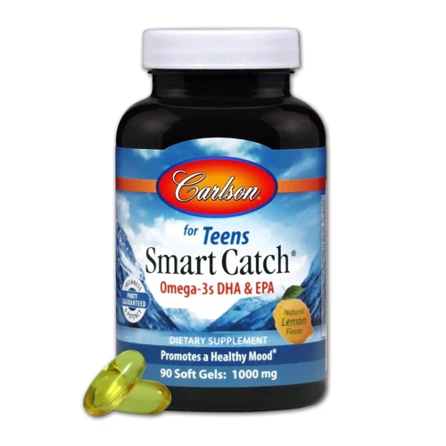Carlson Labs Smart Catch 90 soft gels Омега-3 для підлітків