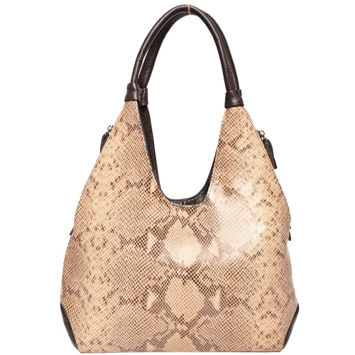 Женская сумка хобо ARTiS Bags коричневая (5866102-9288)