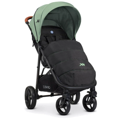 Візок El Camino X4 ME 1 024 (moss green): Можливість встановлення люльки немає