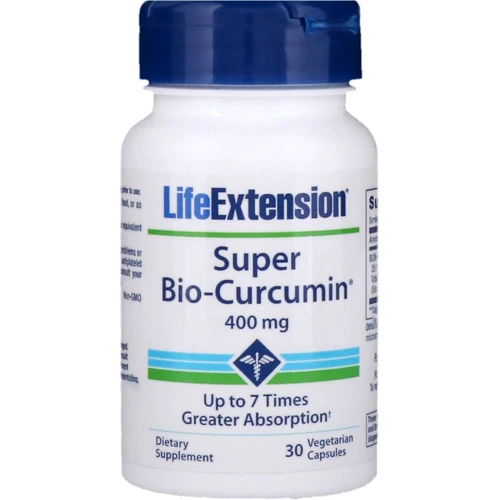 Life Extension Super Bio-Curcumin 400 mg 30 Veg Caps Куркумин Супер-Био
