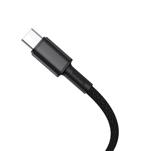 Кабель Baseus Cable USB-C to USB-C 100W High Density Braided 1m Black (CATGD-01): Довжина 1 м