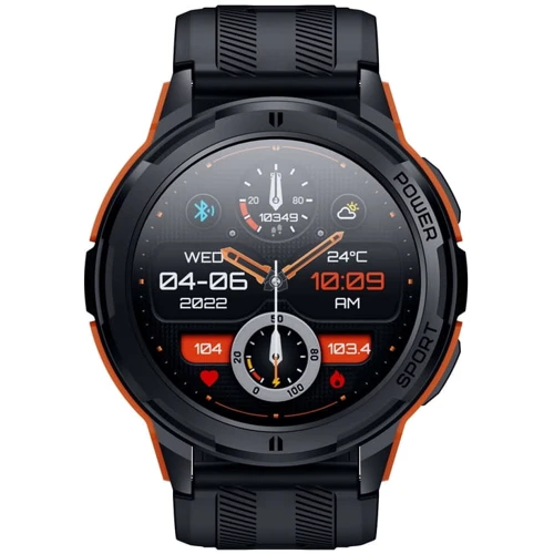 Смарт-часы Oukitel BT10 Orange: Дисплей 1.43" (466х466)