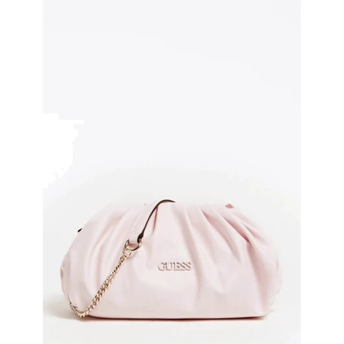 Жіноча сумка через плече Guess Central City Clutch бежева (HWVG8109260-BLS)