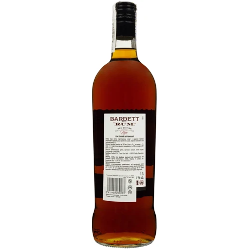 Ром Bardett Viejo 37.5% 1 л (FSH_8410490269283): Об'єм, л 1