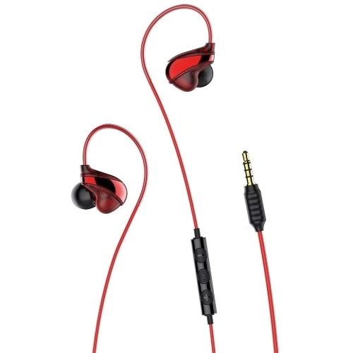 Навушники Baseus Encok Wire Earphone H05 Red (NGH05-09): Тип конструкції вакуумні