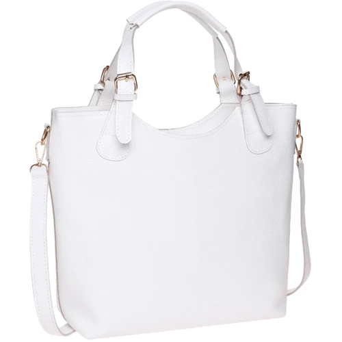 Женская сумка тоут Ricco Grande белая (1L848-white)