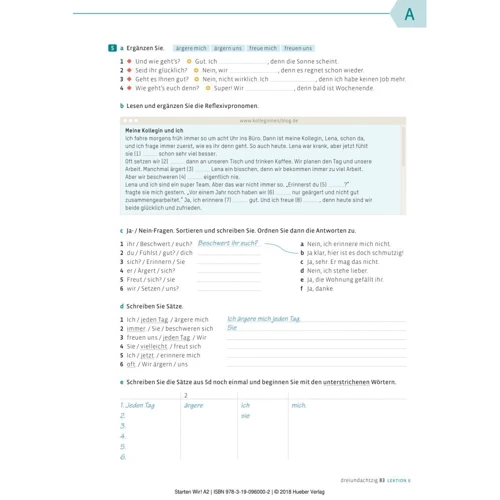 Starten wir! A2: Arbeitsbuch: Обкладинка Мягкая