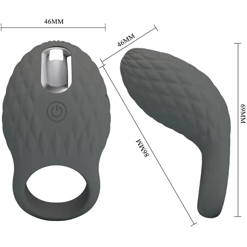 Эрекционное виброкольцо LYBAILE Pretty Love - Master ring (BI-210192-1)