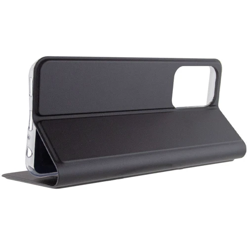 Аксессуар для смартфона Mobile Case GETMAN Elegant Black for Xiaomi Redmi 13C / Poco C65: Материал искусcтвенная кожа и термополиуретан