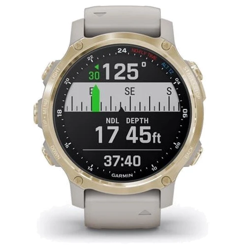 Смарт-годинник Garmin Descent Mk2S Light Gold with Light Sand Silicone Band (010-02403-01): Операційна система Пропрієтарна