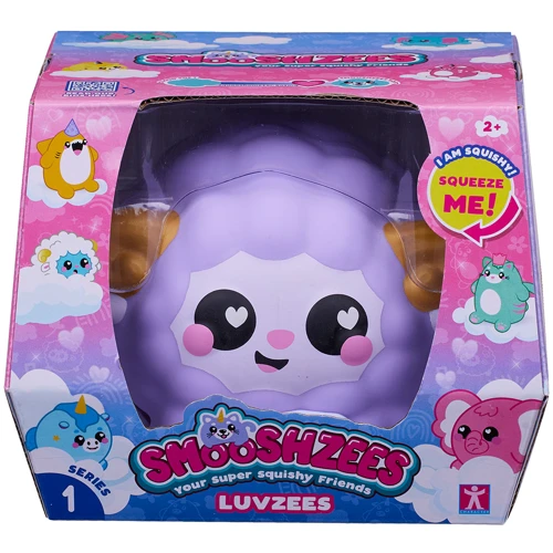 Коллекционная игрушка-антистресс Smooshzees серии Luvzees Баранчик Виллоу (8228) фото 7