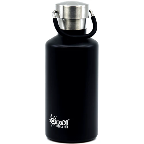Детский термос Cheeki Classic Insulated 400 мл Matte Black (CIB400MB1)